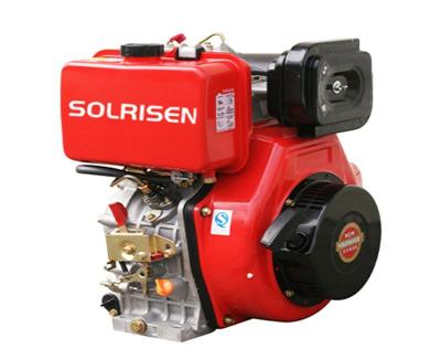 China SOLRISEN DIESEL ENGINE SR186F Air Cooled Recoil Air Cooled Single Cylinder Efficient Start High Quality for sale