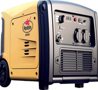 China ROBIN PORTABLE DIGITAL GENERATOR RG3500I MOTOR EX21 POWER 3.2 KVAS BACK UP ELECTRIC START RG3500I SILENT for sale