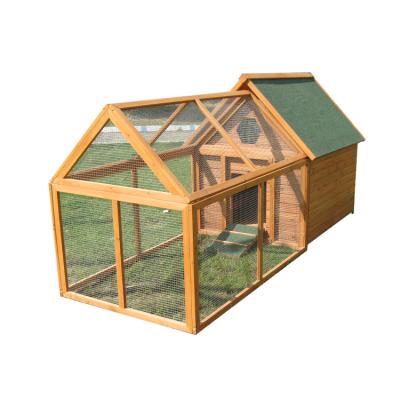 China Small Sustainable Wooden Chicken Cage Hen House Cage From Lowes for sale