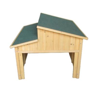 China Garage Garden Wood Lawn Mower Design Solid Wood Outdoor Shed For Storage for sale