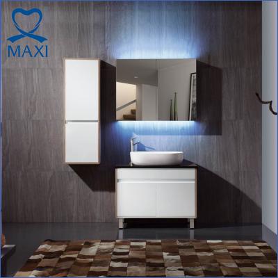 China Illuminated Custom Design Wall Mounted Led Mirror Light Vanity Silver Illuminated Bathroom Infinity Led Mirror for sale