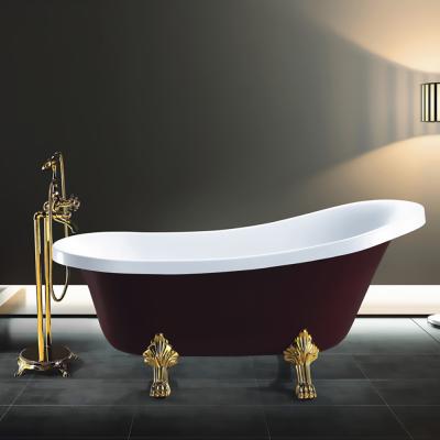 China BA-8303 Modern Hot Sale Corner Tub Soaking Bathtub The Small Class The Bathtub Wall Surround for sale