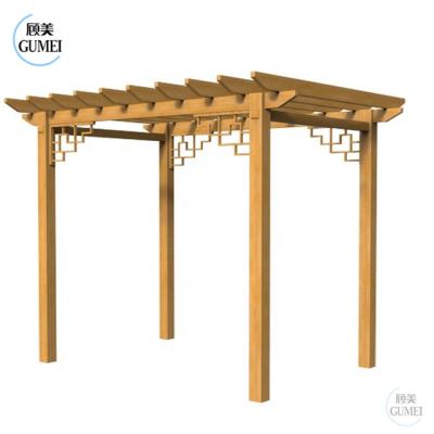 中国 Pergola Outdoor Gazebo Grape Trellis Gazebo Modern Design Waterproof Aluminum Pergola For Garden 販売のため