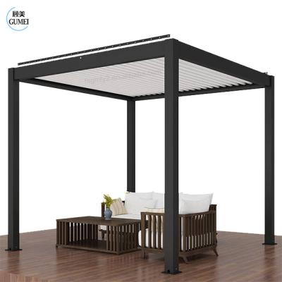 Китай Aluminium Pergola Louvered Roof Pergola Waterproof Motorized Bioclimatic Pergola For Garden продается