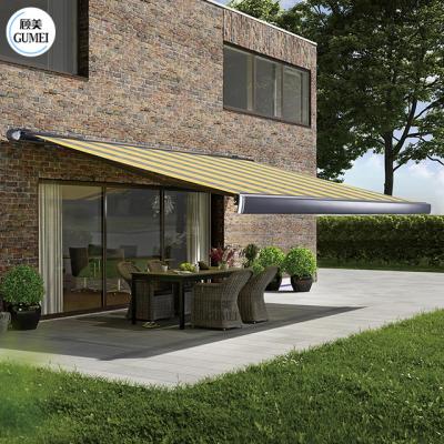 China Factory Direct Sale Free Standing Retractable Garden Balcony Awning/sliding Awnings for sale