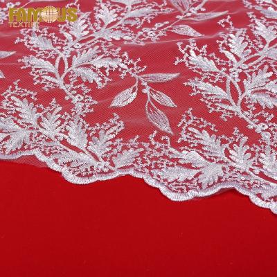 China Other Latest Nigerian African Women Lingerie Swiss Voile Embroidery Lace Fabric With Sheer Sequin For Bridal for sale