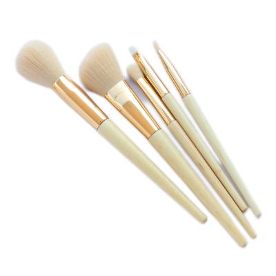 China Angular Blush Free Samples 5 Professional Makeup Brushes for sale