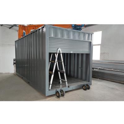 China Modern 12 16 20' Feet Steel Assemble Mobile Portable Portable Storage Container for sale