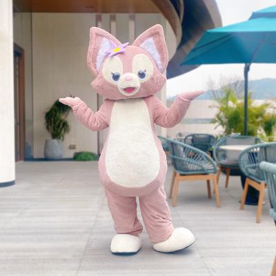 China Exclusive Soft Fun Doll Cartoon Character Linabelle Costume Activity Suit Mascot Costume For Adults Teddy Bear 6 Feet For Adults en venta