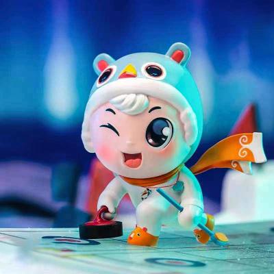 China 2022 New Authentic Baby Blind Box Snow Doll Soft China Ice Cream Cartoon Image Souvenir Handheld Figurine zu verkaufen