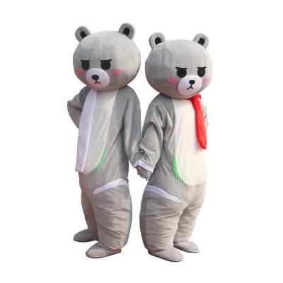 China Internet celebrity Xiong Ran soft bear cartoon doll Douyin clothing with the same promotional activities show dance adult doll en venta