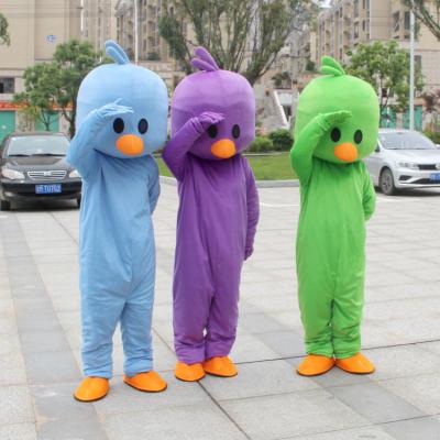 China Internet celebrity soft yellow duck cartoon doll costume festival activities hand out fliers installed stalls publicity performance à venda