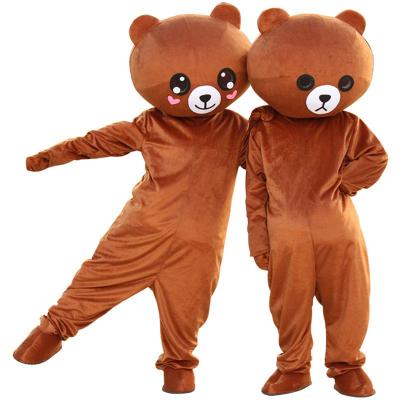 Cina Net Red Cartoon Blinking Bear Doll Clothing Walking Cartoon To Figure Performance Customized Props To Do Dancing Bear - Mascot Costume in vendita