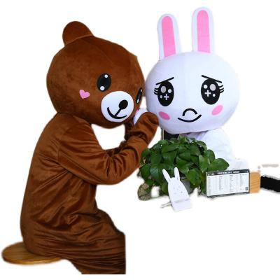 중국 Manufacturers Selling Teddy Bear Mascot Costume Best Customized Size 판매용