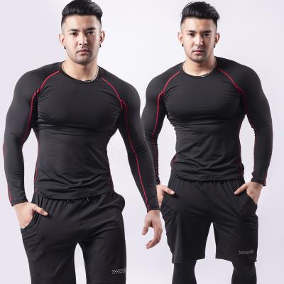 China Factory Factory Sports Sports Pants Fitness Round Neck Long Sleeve Yoga Tight Quick Dry Breathable Tight Professional Breathable Long Sleeve for sale