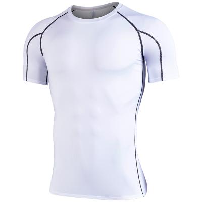 China Wholesale Customized Breathable T-shirt Manufacturer Fashion Clothing 2021 High Quality Men's Fitness Short Sleeve for sale