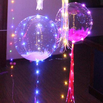 China Advertising 2018 Bobo Balloon Christmas Decor LED light of Bobo Balloon toy new product birthday party decoration for sale