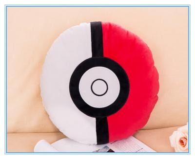 China New Arrival Fashion Pokemon Egg Pillow Pocket Funny Monster Stuffed Soft Cotton Pokeball Elf Egg Toy for sale