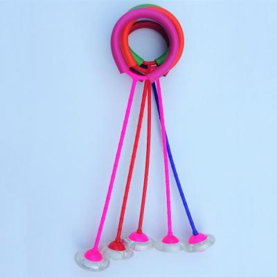 China Toy Wholesale Cheap Interesting Fitness Sports Toy LED Jumping Flashing Spike Bounce Ball for sale