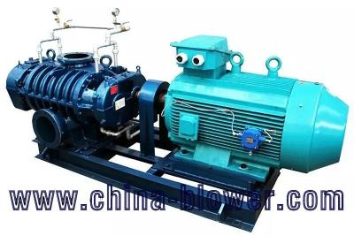 China Mechanical Desalinization Greentech Vapor Recompression (MVR) Roots Ventilator for sale