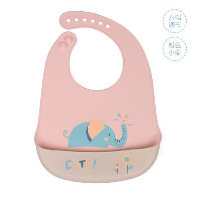 China Various Good Quality Silicone Washable Promotional Baby Bibs Suitable For Multiple Scenarios for sale