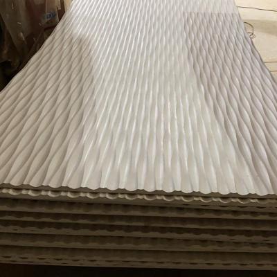 China Interior Decoration 3D Material Textured Decorative Wall Panels MDF Board BGD0101 for sale