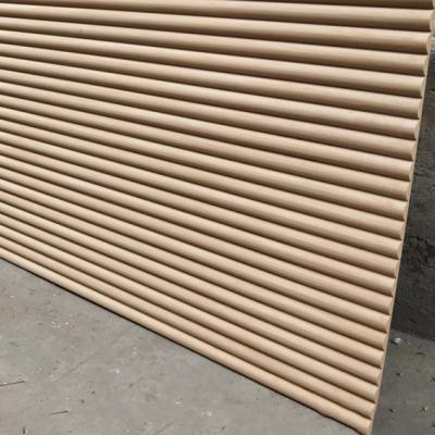 China BGD0106 Interior Decoration MDF 3D Home Decor Corrugated Wall Panel for sale