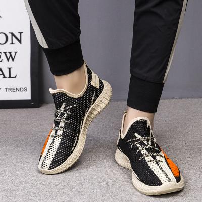 China Wholesale New Fashion Trend Custom Net Surface Casual Trendy Men's Lightweight Running Shoes for sale