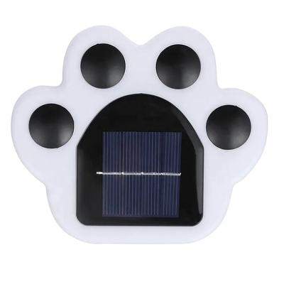 China Hot Selling Warm White Bear's Paw LED Lawn Light Outdoor Waterproof Solar Wall Light for Garden, Park, Staircase Decoration for sale