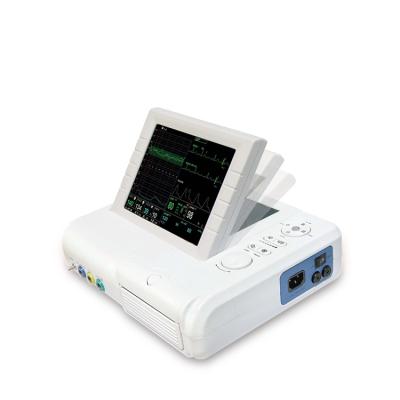 China FHR Monitor Maternal Fetal Twins Maternal Heart Doppler Fetal Rate Monitor CTG Machine for sale