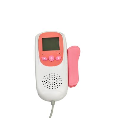 China Plastic Fetal Doppler Ultrasound Machine Ultrasound Fetal Heart Doppler for sale