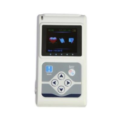 China Hospital ECG color display 3 Channel ECG Holter System Portable ekg dynamic holter for sale