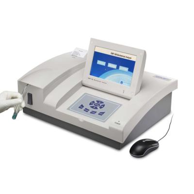 China Large LCD Screen Semi-auto Biochemical Analyzer Table Top Biochemical Analyzer 10 Per Day for sale