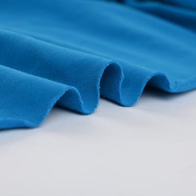 China Good quality cvc cotton polyester spandex fabric sweatshirt fabric 55% cotton 40 polyester 5 antistatic spandex for sale