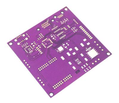 China 1.6mm 2OZ Automotive PCB TS16949 Certified Purple Solder Mask Pcb ENIG Surface Finish for sale