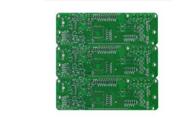 China HASL Lead Free FR4 Double Sided PCB , Green Solder Mask PCB White Silkprint for sale