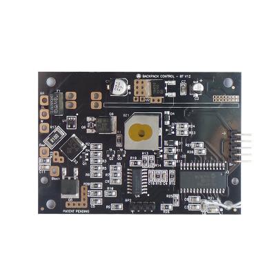 China Custom PCB Printed Circuit Board Assembly Services1.6mm 4 Layer Black Soldermask for sale