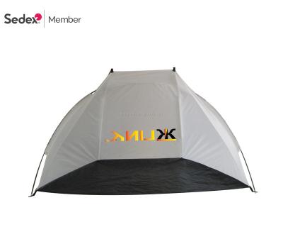 China 800mm Water Resistant Luxury Folding Waterproof Fishing Sun Shade Camping Beach Tent For 2persons for sale