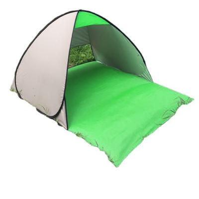 China UV-Resistant HOT SALE Pop Up Camping Sun Shade Shelter Folding Beach Tent With Mat for sale