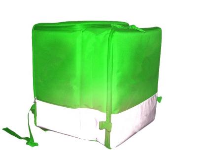 China Waterproof Motorcycle Food Delivery Bag Large Thermal Insulated Heavy Duty Expandable Pizza Bag Grocery Cooler Backpack for sale