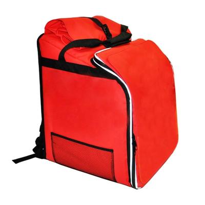 China Waterproof Food Delivery Backpack For Bike Takeaway Thermal Insulated Delivery Bag With Customized LOGO for sale