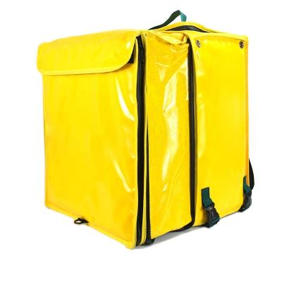 China Food Delivery Bag RPET Waterproof Insulated Hot Food Delivery Bag for Restaurants and Food Delivery Company for sale