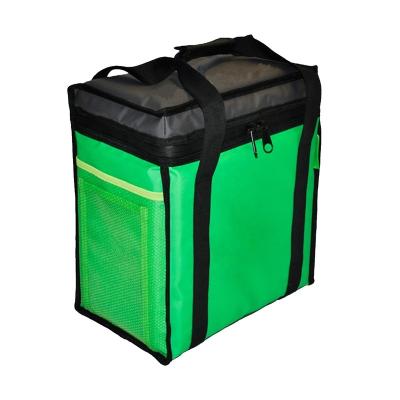 China Waterproof Insulated Food Delivery Bag With Thermal Insulated Aluminum Foil Keep Food Hot And Cold for sale