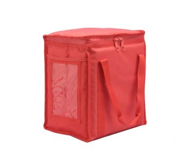 China Food Delivery Bag Waterproof Thermal Insulated Delivery Carrier Grocery Hot Cold Cold Bag for Camping Hiking Fishing Outdoor Activities for sale