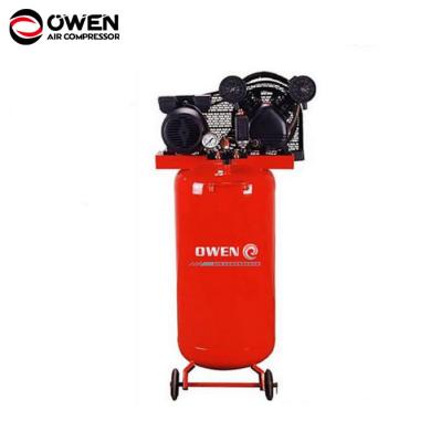 China 2hp vertical type lubricated electric piston air compressor for sale for sale