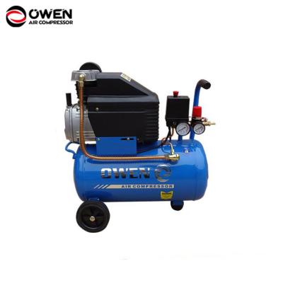 China 24L, 2.5HP Portable Piston Lubricated Direct Driven Air Compressor with CE,ROHS for sale