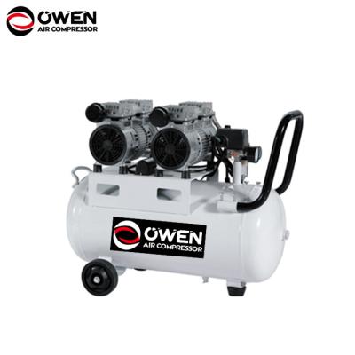 China Hot sale oil free detal lubricated spray paint compressor 50L for sale