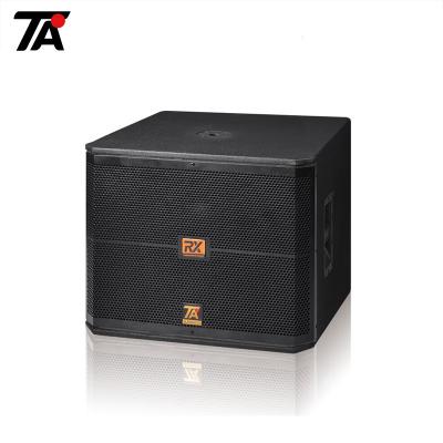 중국 Outdoor and indoor use 18 inch subwoofer speaker box 판매용