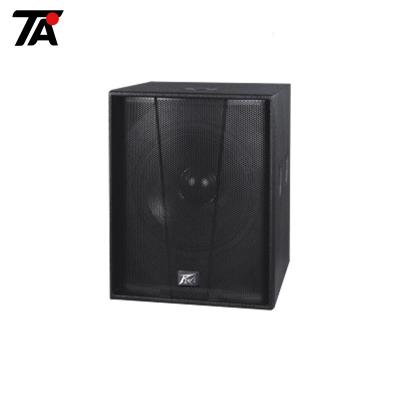 China DJ Audio Line Array Subwoofer 18 Inch 561*690*595 Mm Professional Stage Club Speaker Te koop