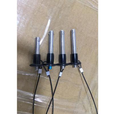 China Long Pin Line Array Speaker Parts Fast Release Short One Used For Connect Speaker And Another en venta